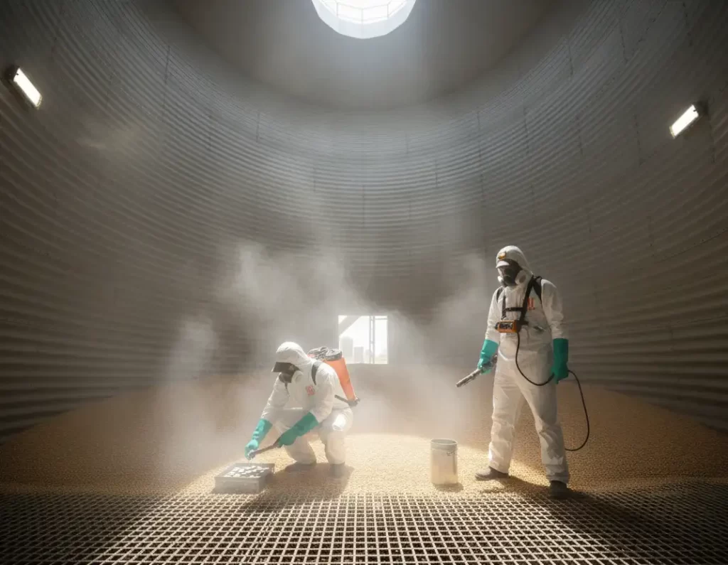 fumigacion-con-fosfina-en-silos