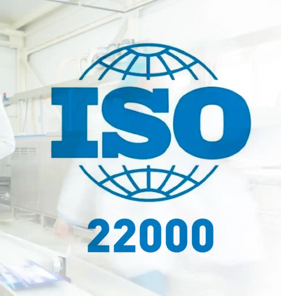certificados iso 22000