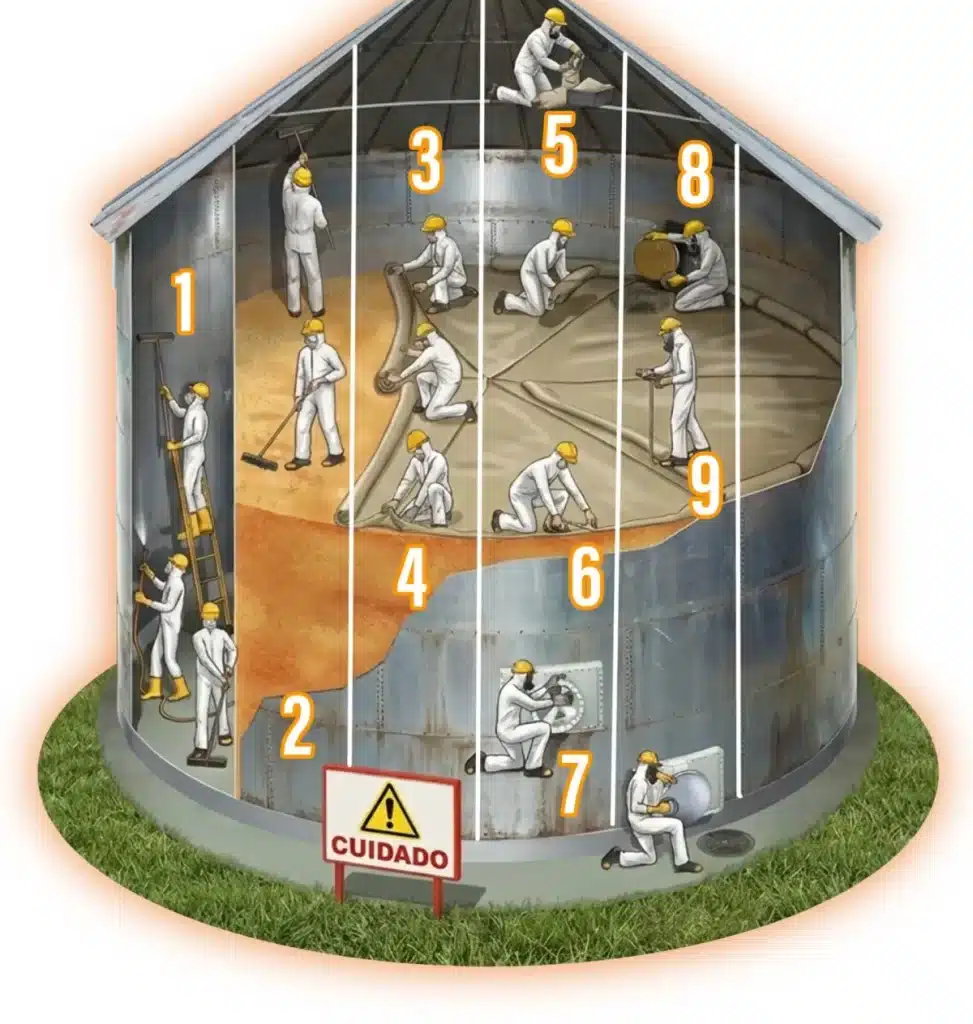 fumigacion silos de bht