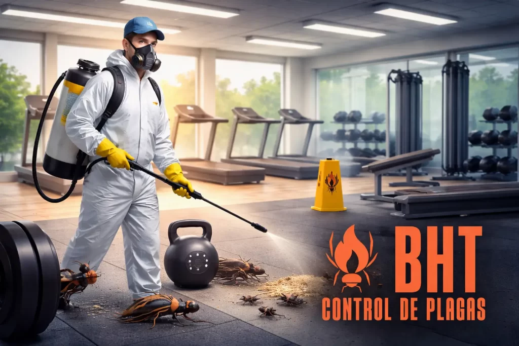 servicio de fumigacion en gimnasios